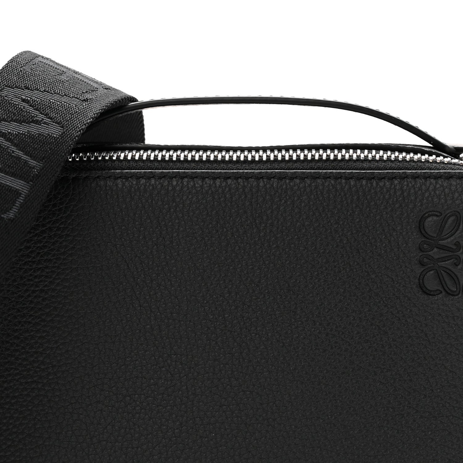 Loewe Soft Calfskin Mini Camera Bag Black 8 of 11