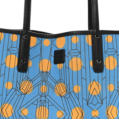 MCM Visetos Medium Project Reversible Shopper Tote Black 11 of 15