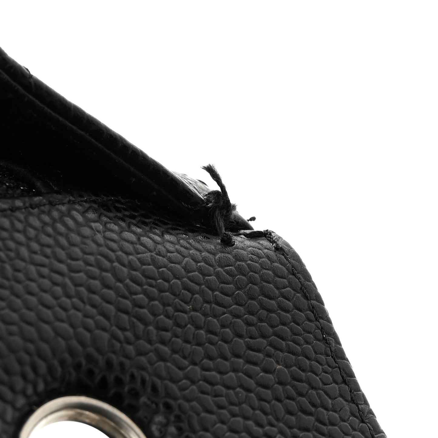 Caviar Quilted Maxi Single Flap Black