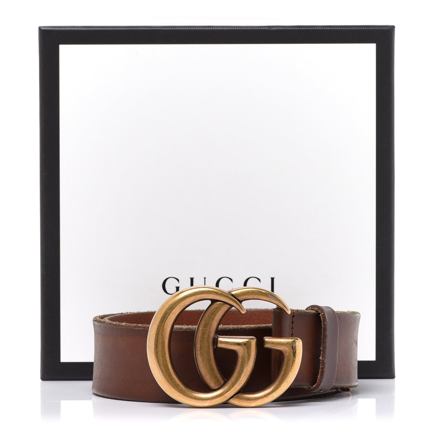 Faded Calfskin Double G 30mm Belt 75 30 Cuir