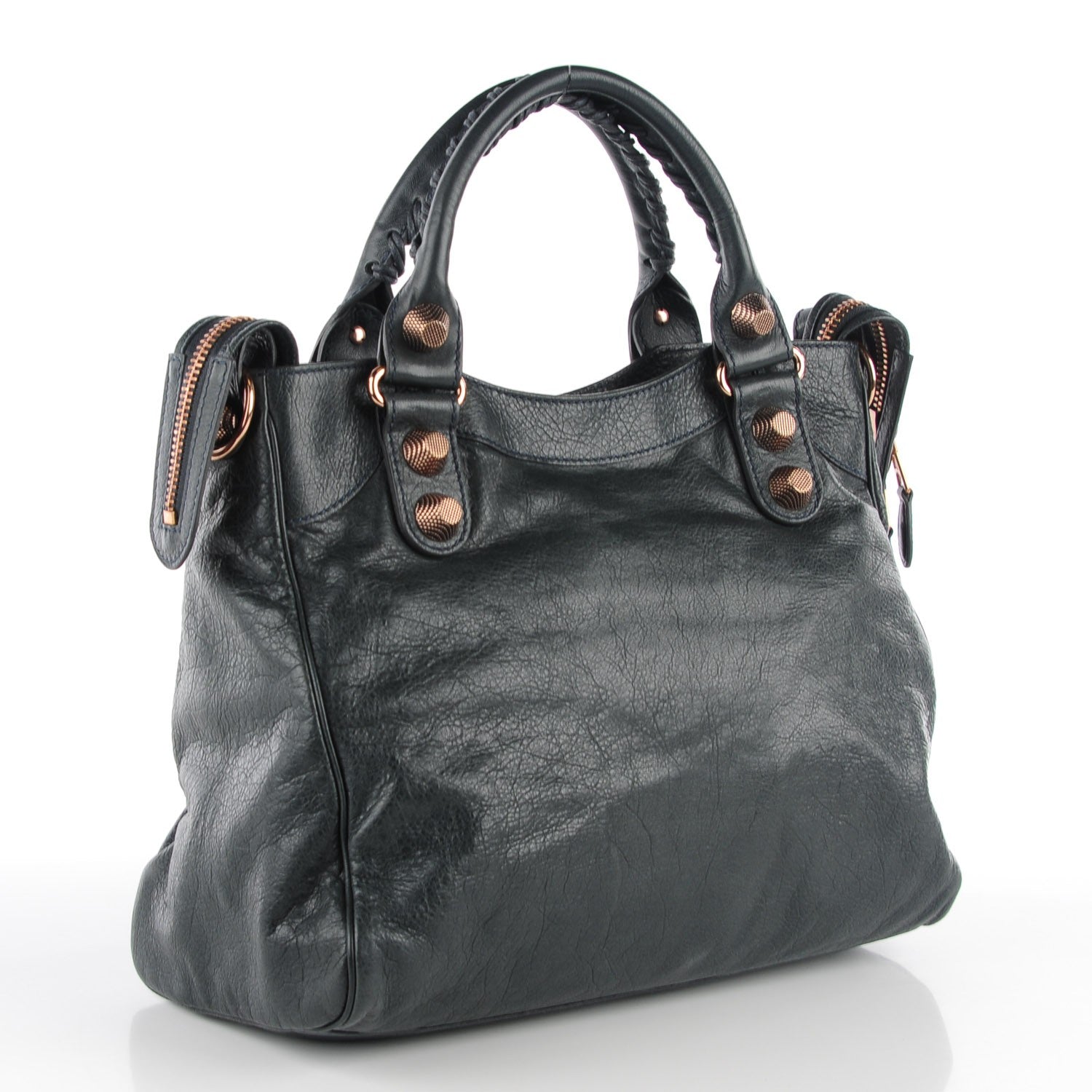 Balenciaga Agneau Giant 21 Rose Gold Hardware Velo Anthracite 9 of 15