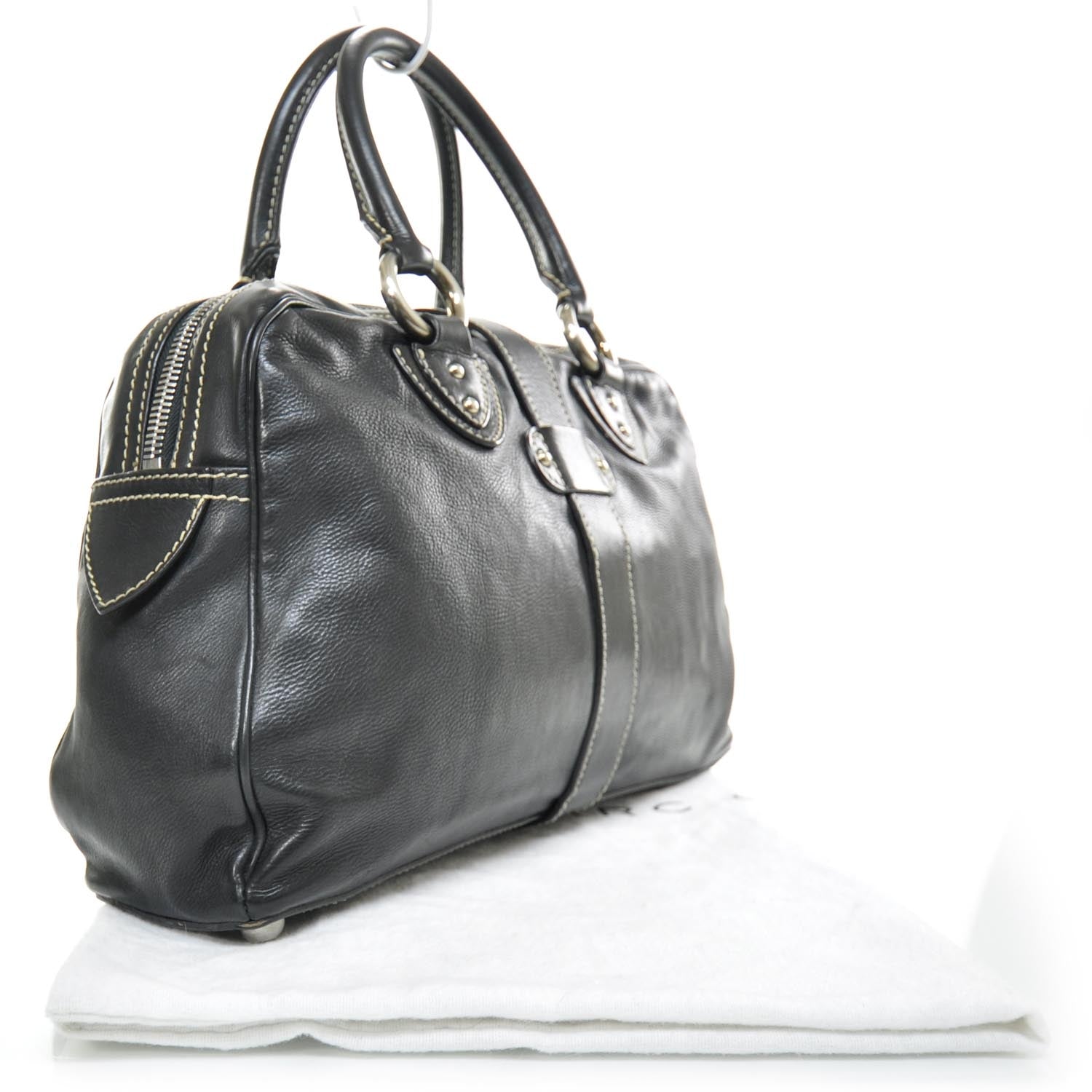 Marc Jacobs Leather Venetia Black 2 of 11