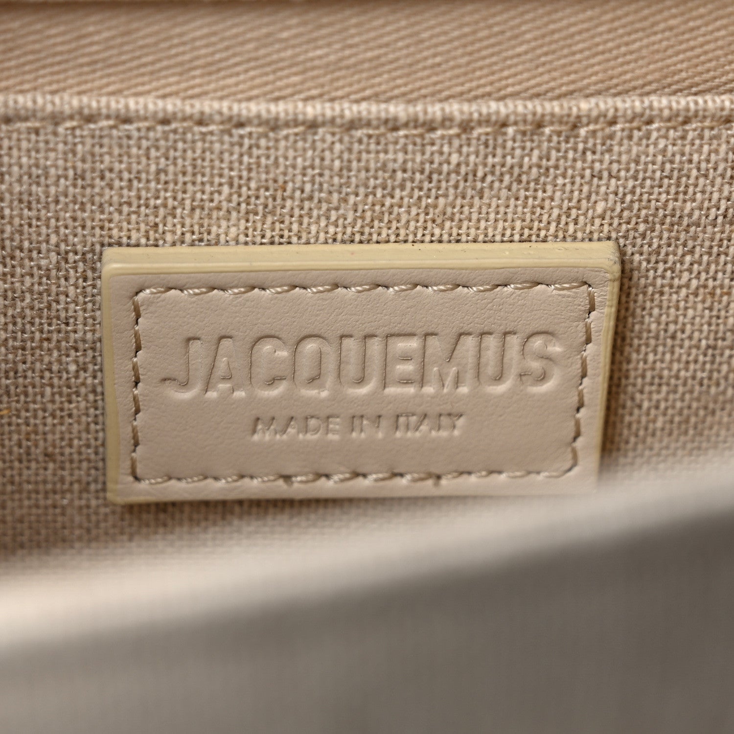 Jacquemus Linen Le Grand Bambino Light Beige 6 of 12