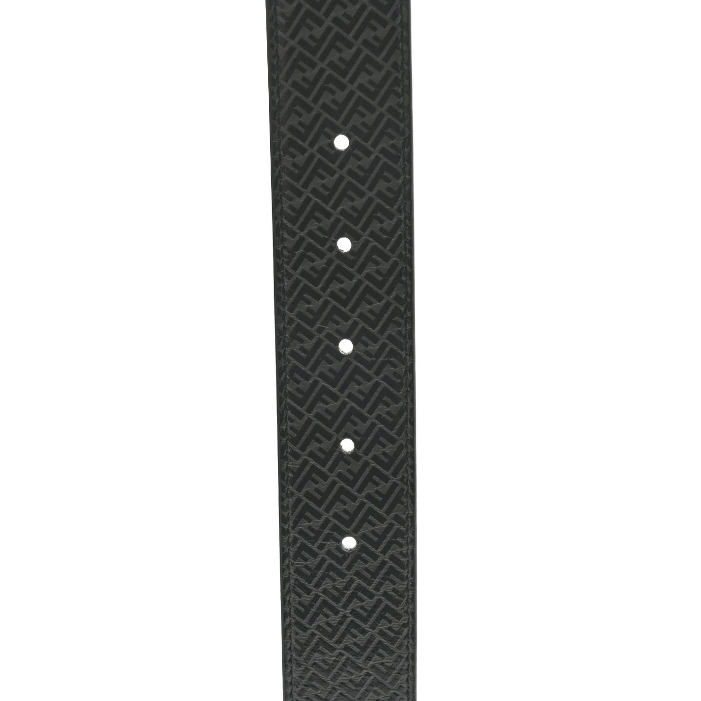 Vitello Grace Light Micro FF Embossed Belt 80 32 Asfalto Black