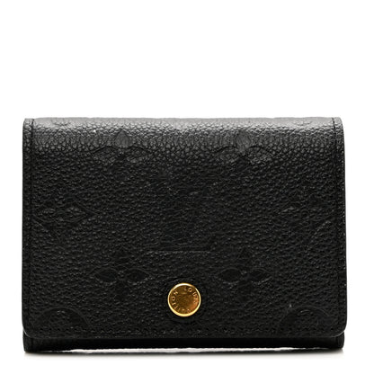 Louis Vuitton Empreinte Business Card Holder Black 1 of 6