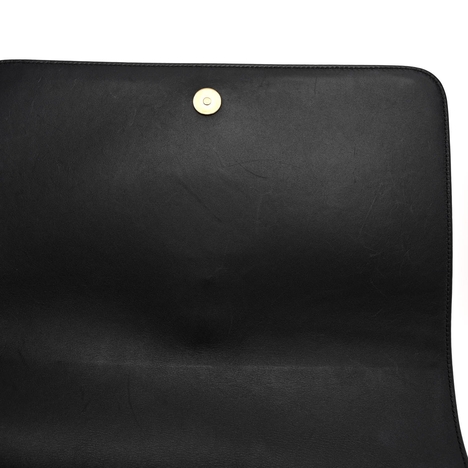 Saint Laurent Smooth Calfskin Medium Classic Monogram Universite Bag Black 12 of 12