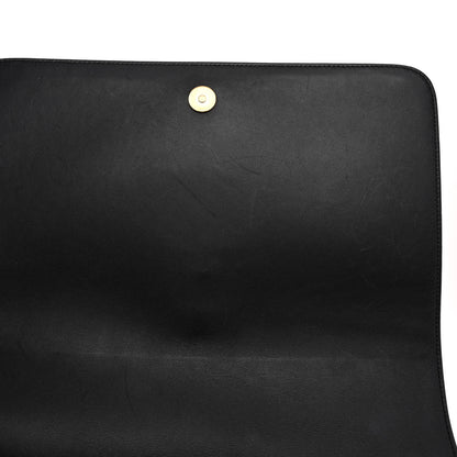 Saint Laurent Smooth Calfskin Medium Classic Monogram Universite Bag Black 12 of 12