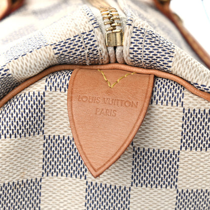 Louis Vuitton Damier Azur Speedy 30 10 of 15