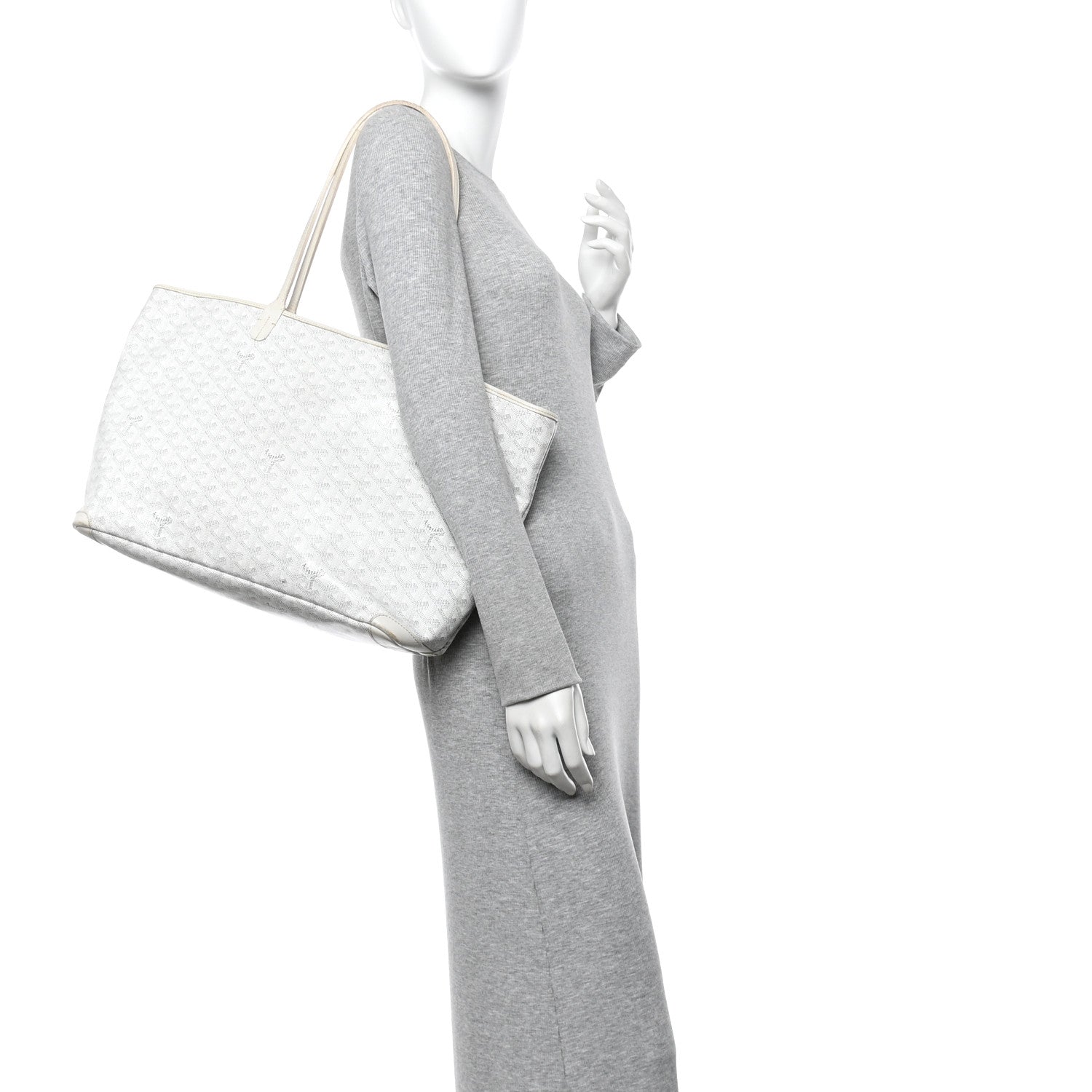 Goyard Goyardine Artois MM White 2 of 8