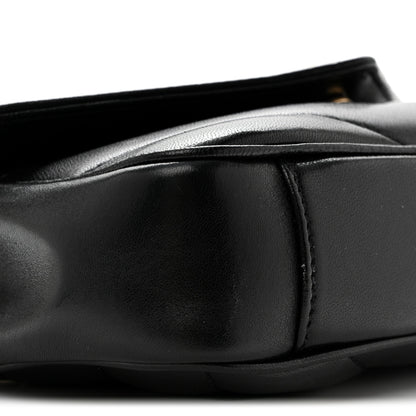 Saint Laurent Lambskin Chevron Quilted Mini Loulou Black 10 of 13
