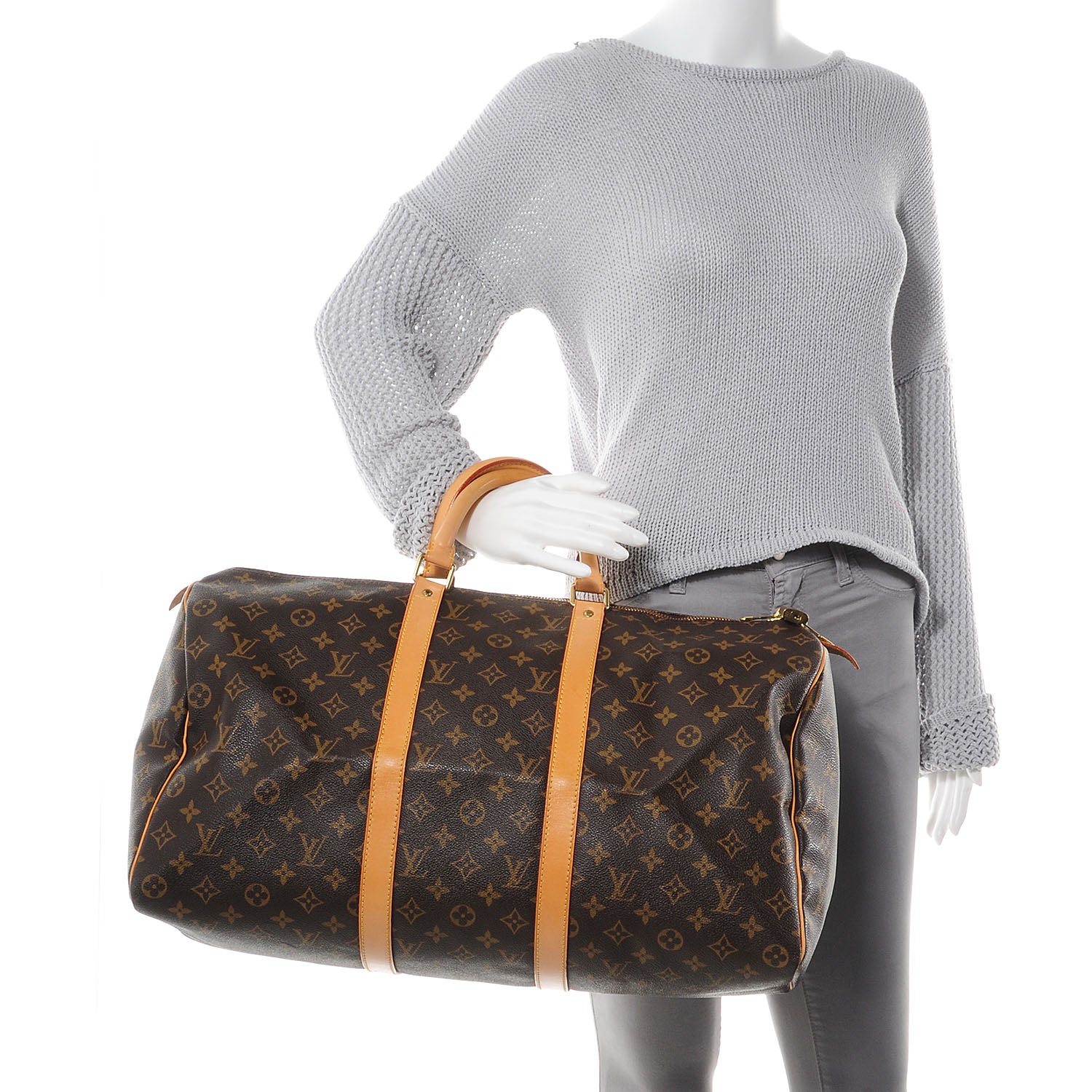 Louis Vuitton Monogram Keepall 50 2 of 7