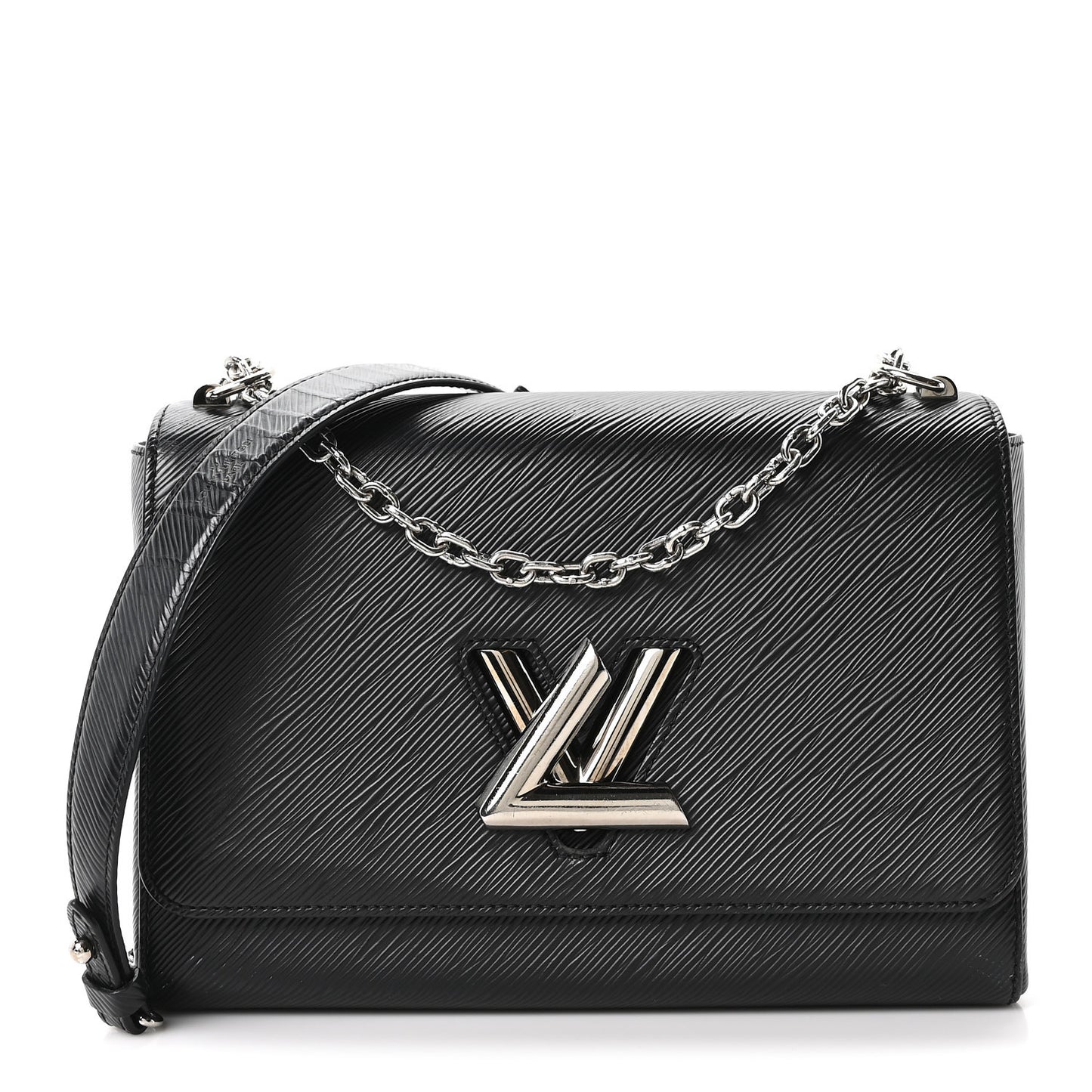 Epi Twist Shoulder Bag MM Black