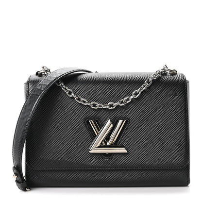 Louis Vuitton Epi Twist Shoulder Bag MM Black 1 of 10