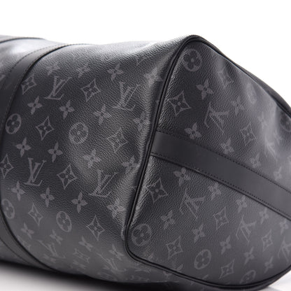 Louis Vuitton Monogram Eclipse Keepall Bandouliere 45 7 of 8