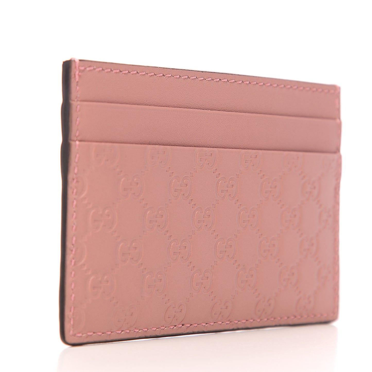 Microguccissima Card Holder Soft Pink