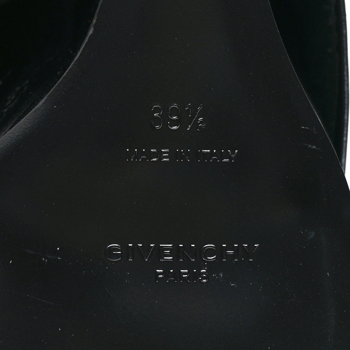 Calfskin Shark Lock Pant Boots 39.5 Black