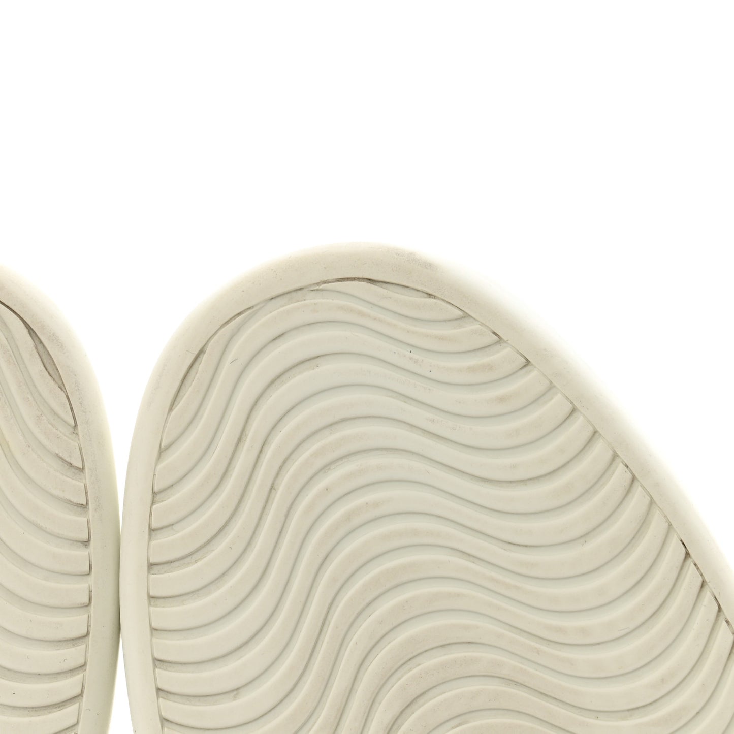 Calfskin Web Heart Embroidered Womens Ace Sneakers 38 White