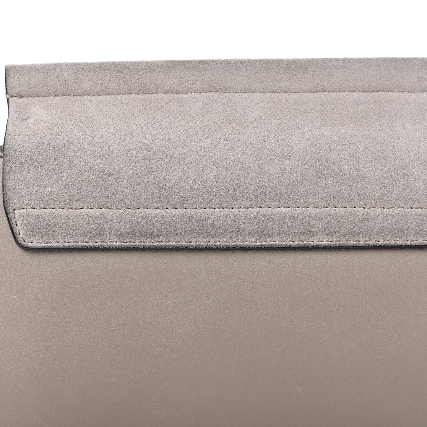 Calfskin Medium Faye Shoulder Bag Motty Grey