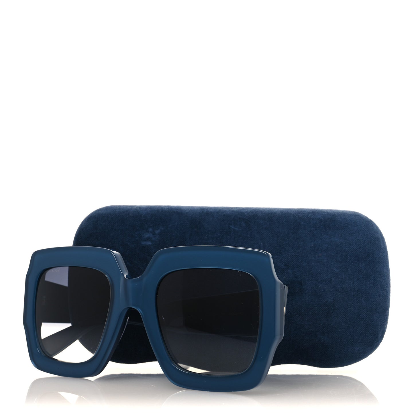 Acetate Square Web Frame GG0178S Sunglasses Navy