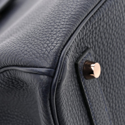 Hermes Togo BIRKIN 35 Bleu Nuit 11 of 12