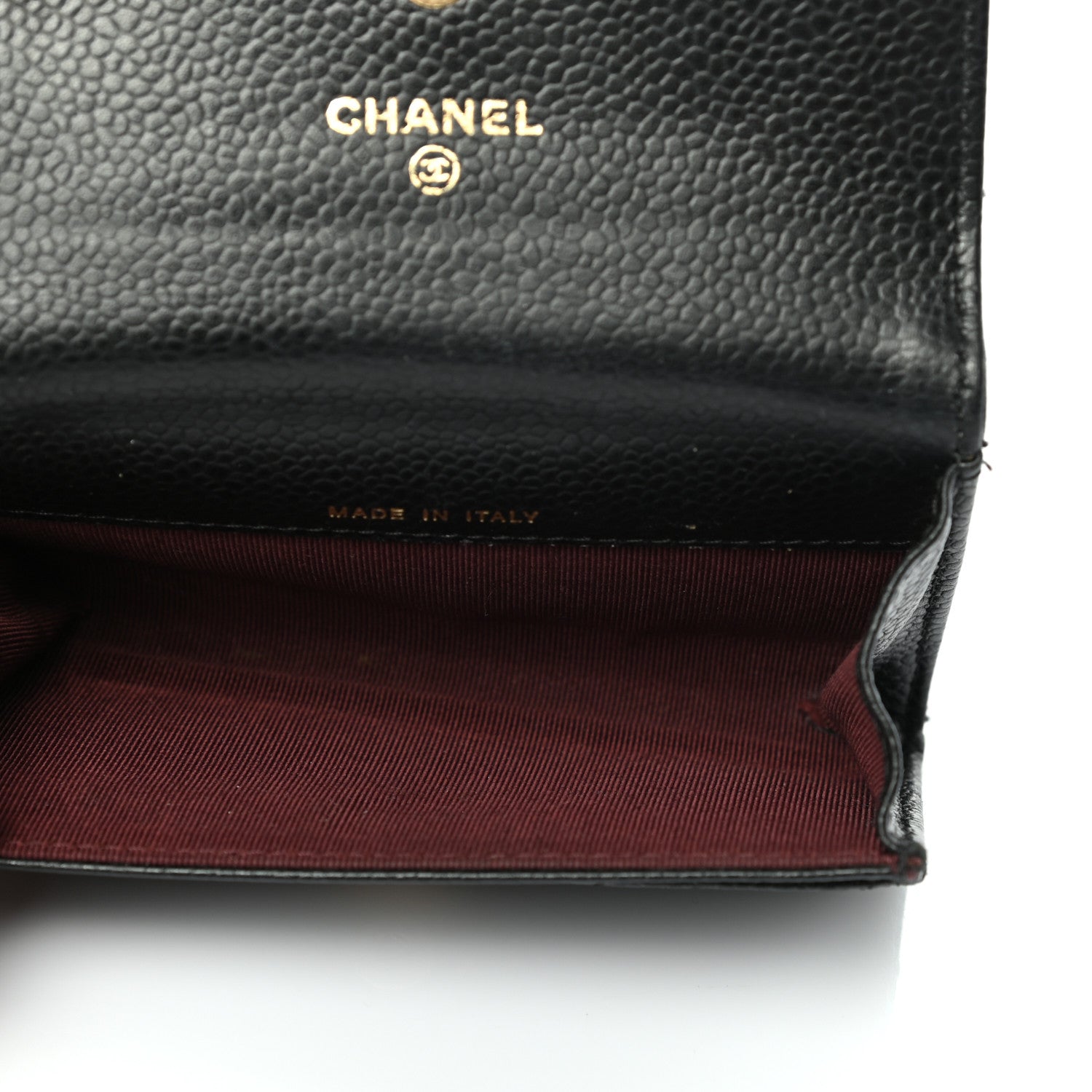 Chanel Caviar Quilted Flap Card Holder Black 5 of 8