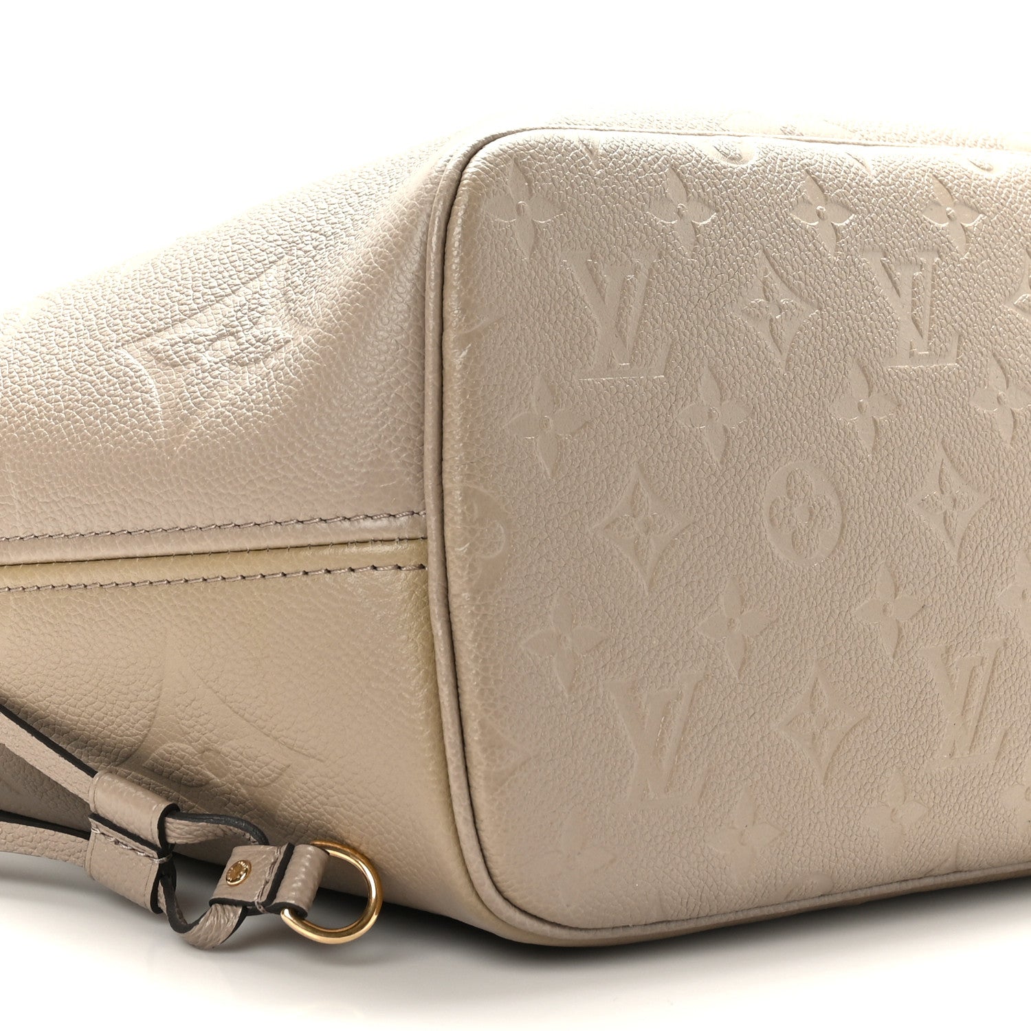 Louis Vuitton Empreinte Monogram Giant Neverfull MM Tourterelle 8 of 9