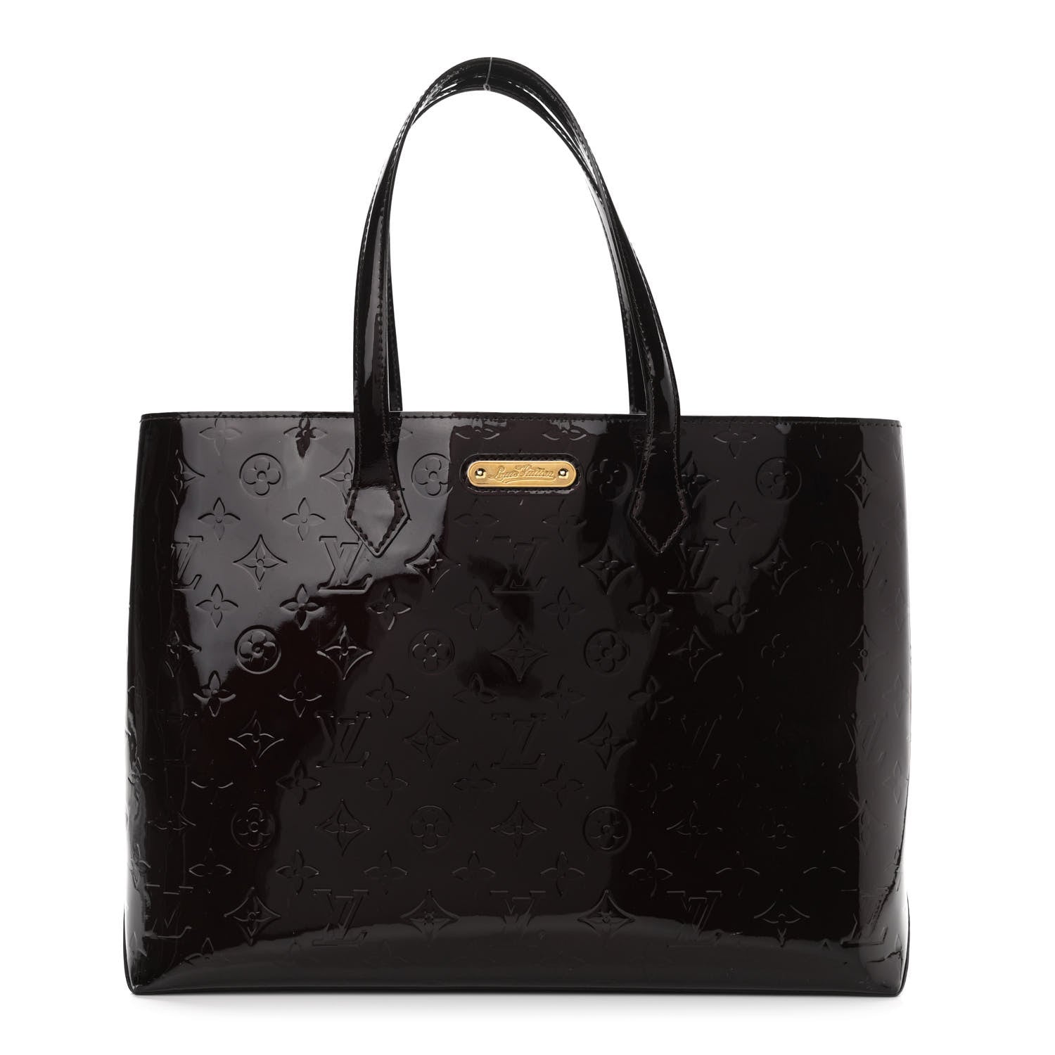 Louis Vuitton Vernis Wilshire MM Amarante 1 of 9