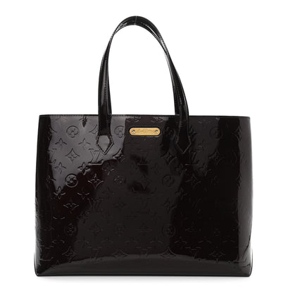 Louis Vuitton Vernis Wilshire MM Amarante 1 of 9