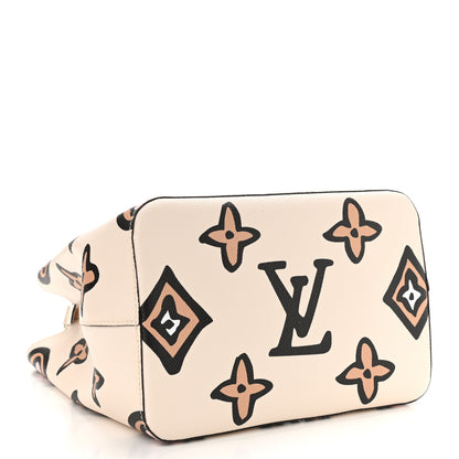 Louis Vuitton Monogram Giant Wild At Heart Neonoe MM Creme 4 of 10