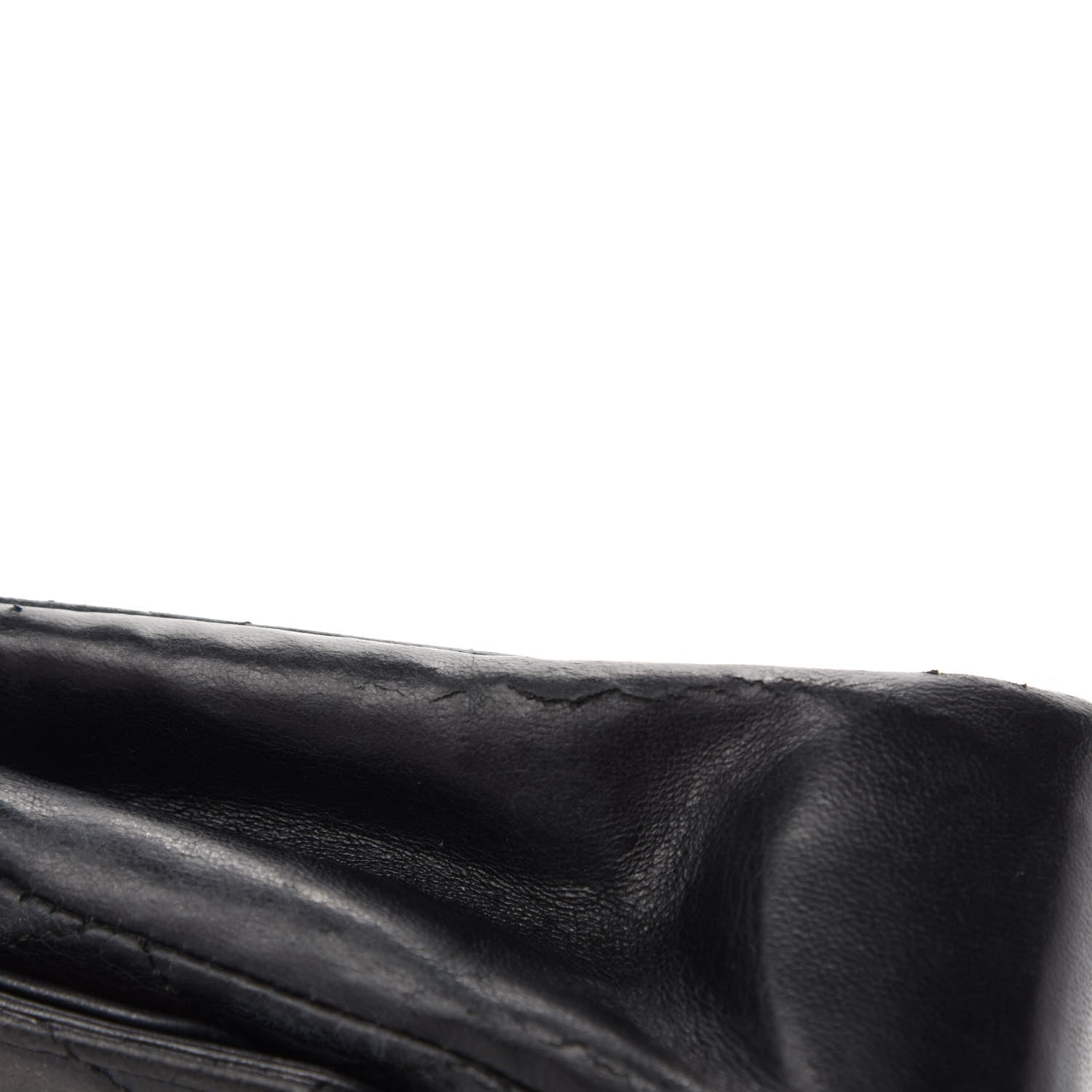 Chanel Lambskin Quilted Medium Double Flap Black 8 of 17