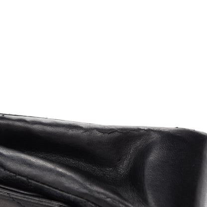 Chanel Lambskin Quilted Medium Double Flap Black 8 of 17