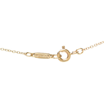 Tiffany 18K Yellow Gold Mini Bow Pendant Necklace 5 of 6