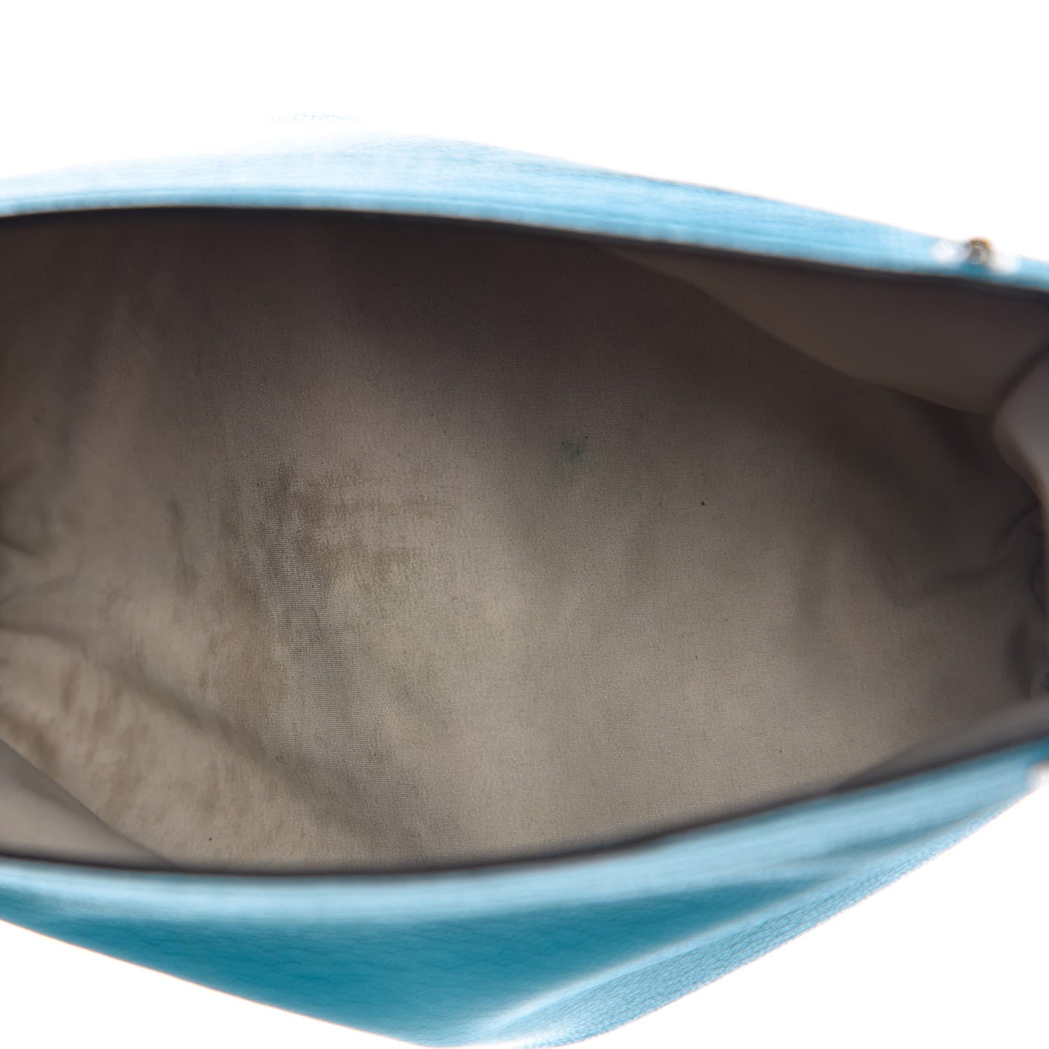 Hermes Chevre Mysore Karo GM Turquoise 5 of 16