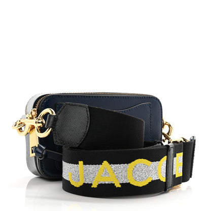 Marc Jacobs Saffiano Small Snapshot Camera Bag Blue 3 of 10