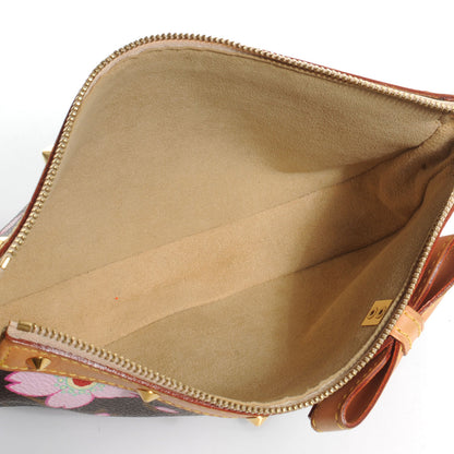 Louis Vuitton Monogram Cherry Blossom Pochette Accessories Brown 5 of 7
