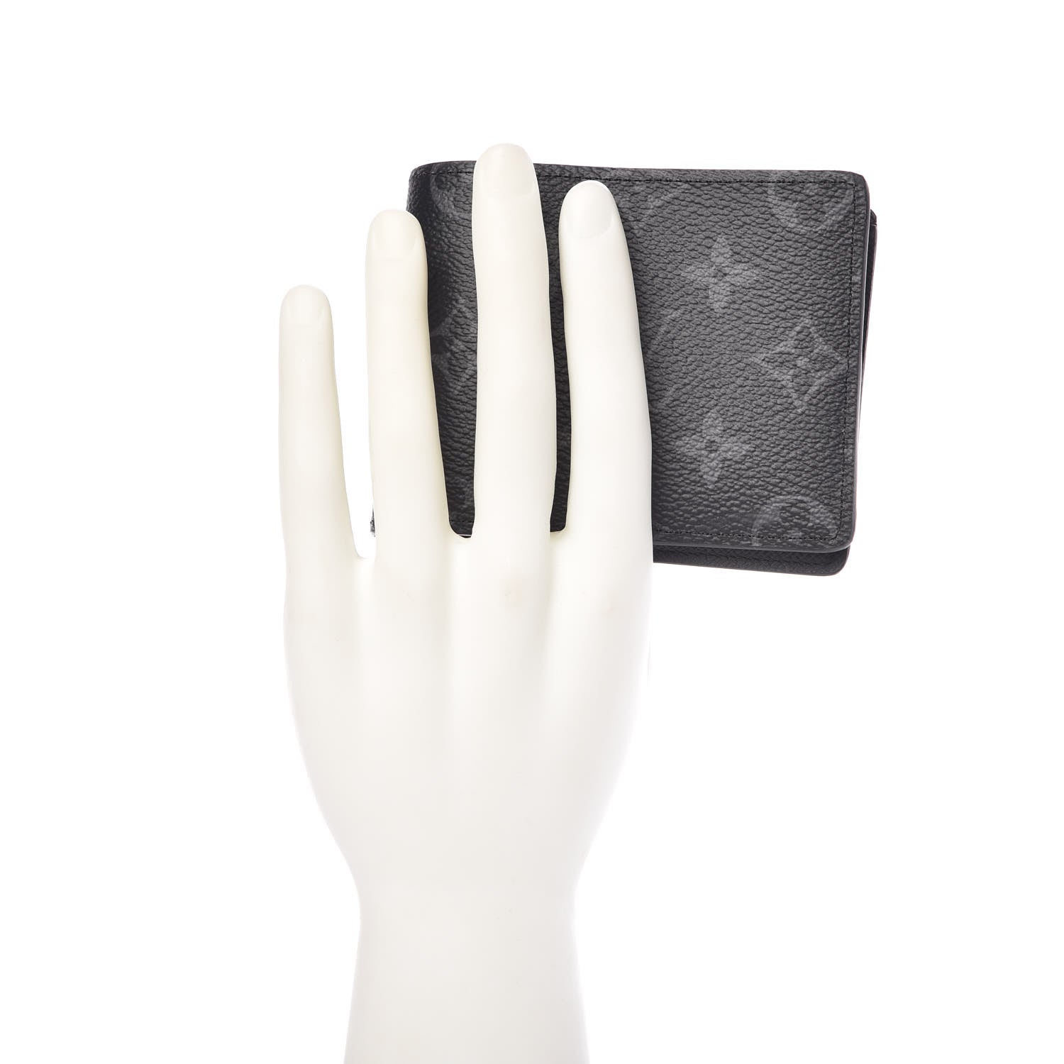 Louis Vuitton Monogram Eclipse Slender Wallet 2 of 8