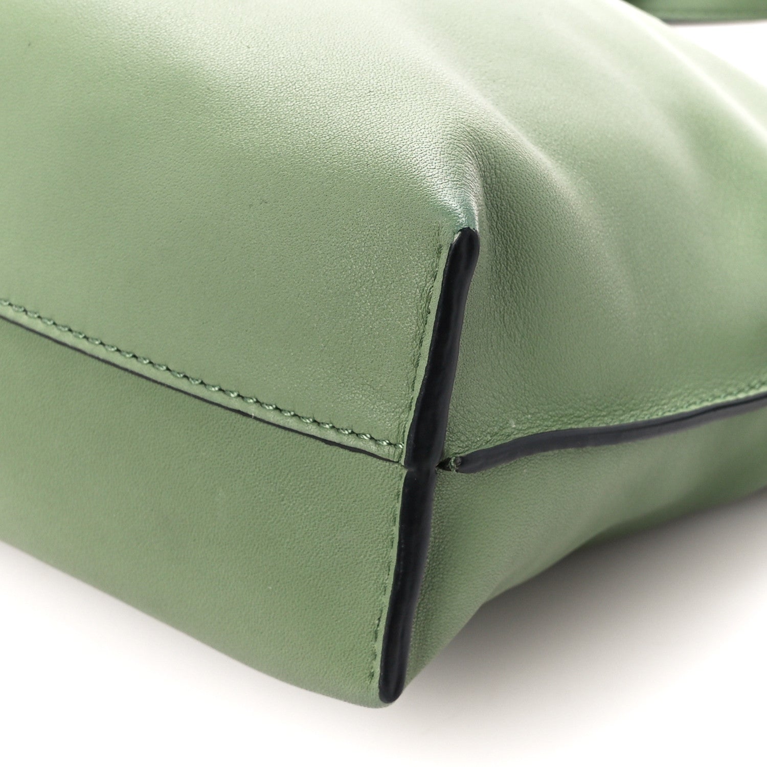 Loewe Calfskin Mini Flamenco Knot Clutch Rosemary 11 of 11