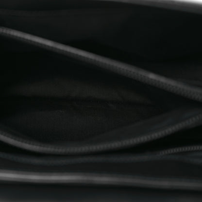 Saint Laurent Calfskin Y Quilted Monogram Monochrome Large Loulou Chain Satchel Black 6 of 15