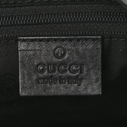 Gucci Guccissima Large New Ladies Web Hobo Black 6 of 10