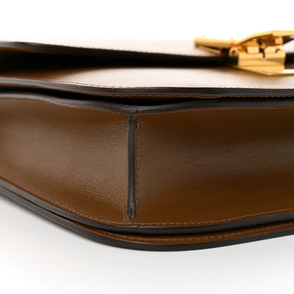Celine Box Calfskin Medium Classic Box Flap Bag Camel 9 of 11