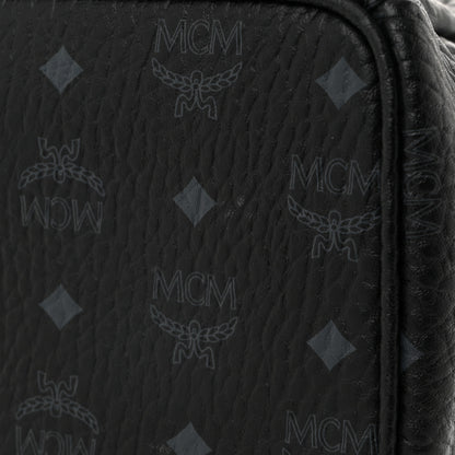 MCM Visetos Medium Side Studs Stark Backpack Black 11 of 12