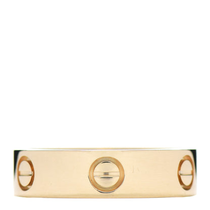 Cartier 18K Yellow Gold 5.5mm LOVE Ring 59 8.75 1 of 5
