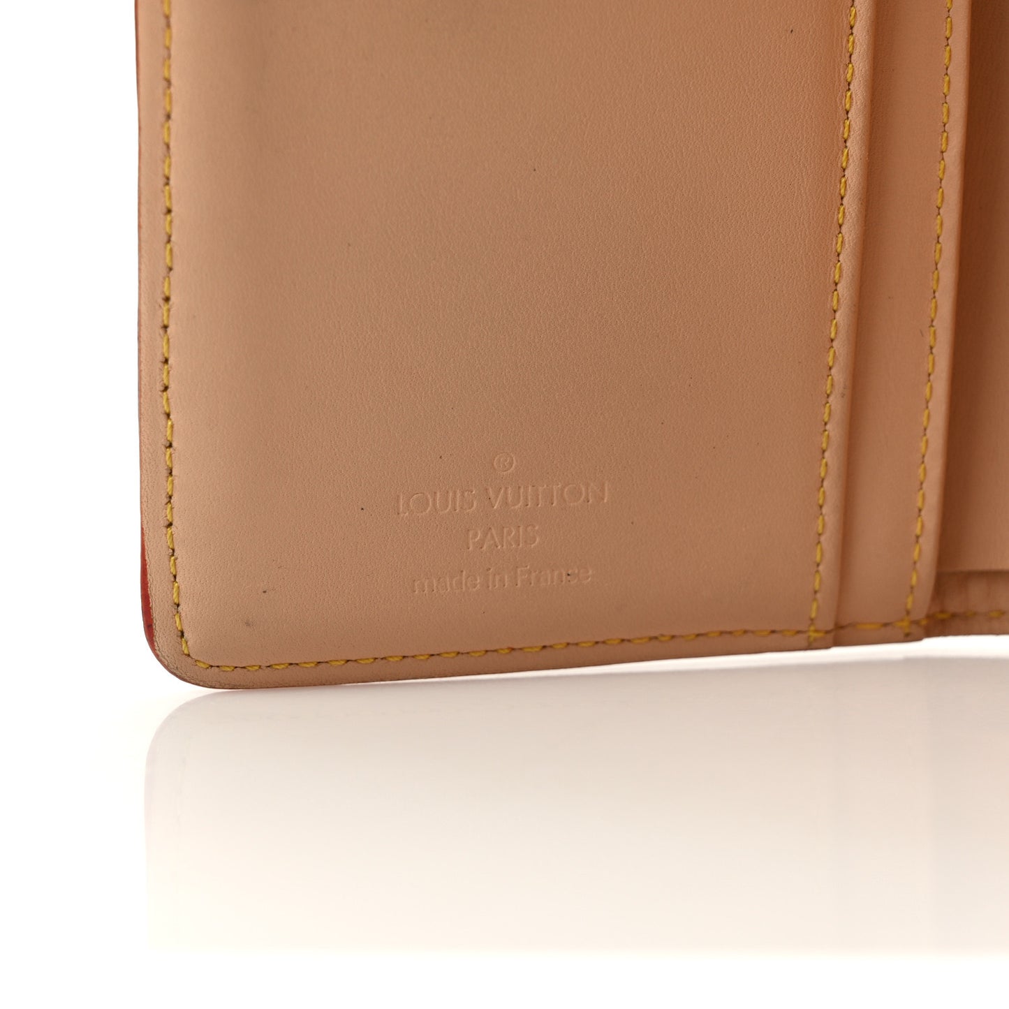 Monogram Multicolor French Purse Wallet White