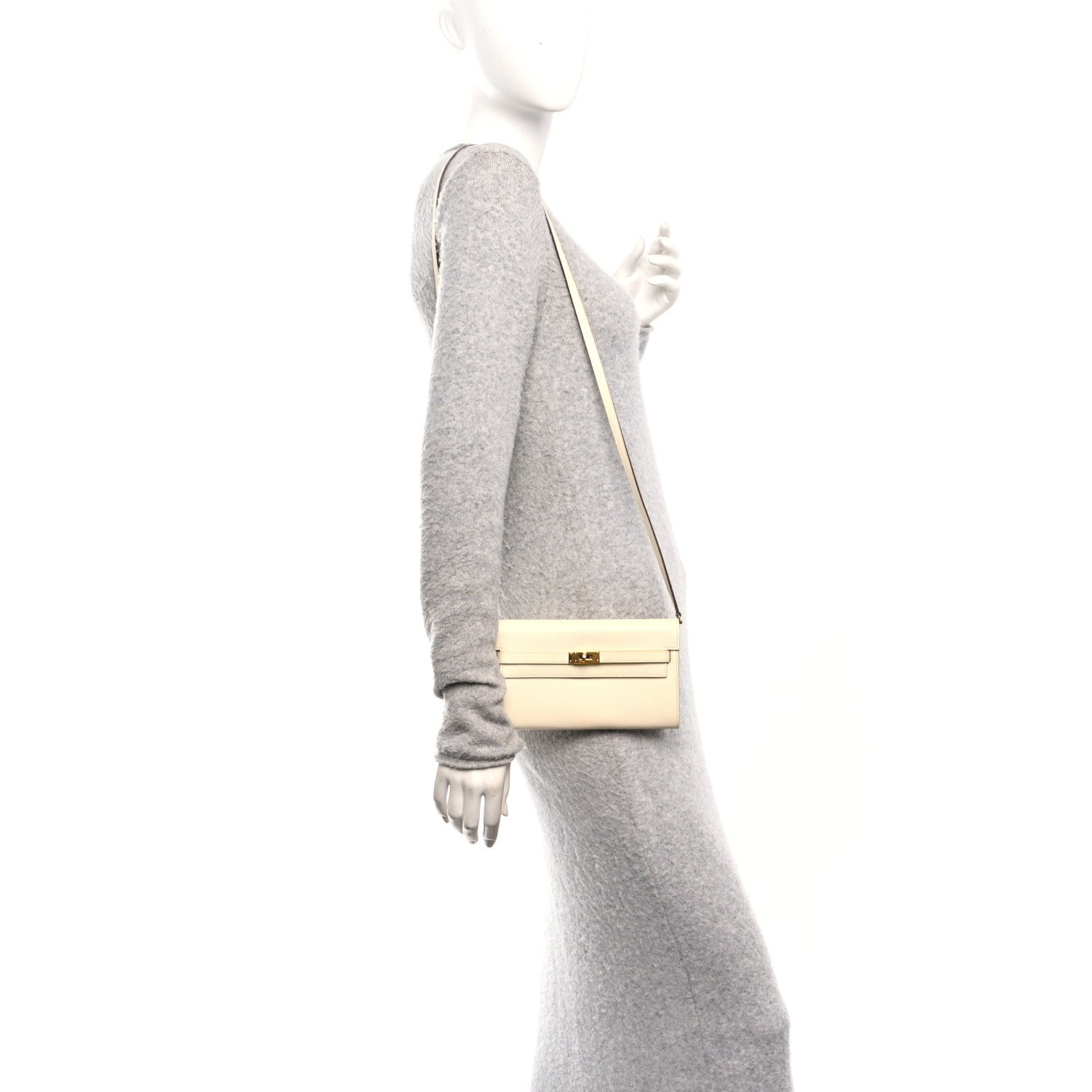 Hermes Epsom Verso Kelly Wallet To Go Nata Jaune Poussin 3 of 11