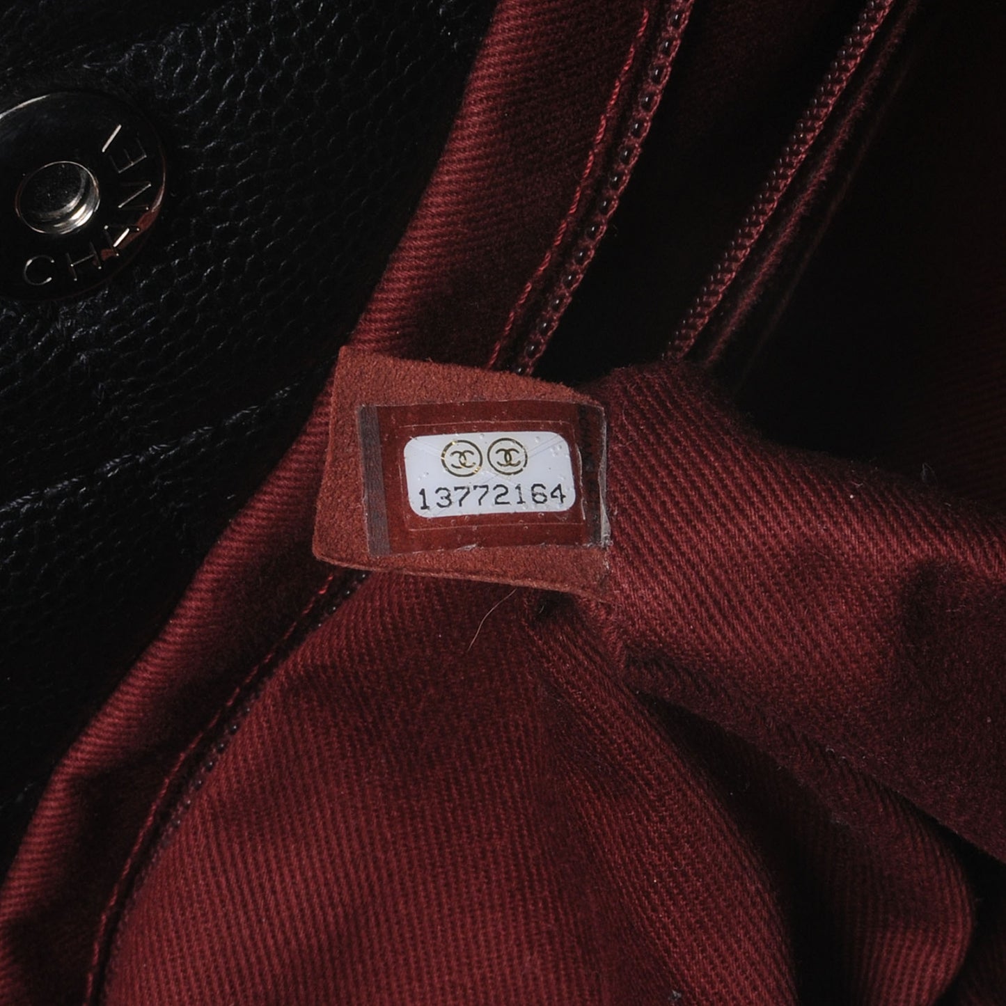 Caviar CC Timeless Tote Black