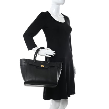 Mulberry Small Classic Grain Small Zipped Bayswater Black 2 of 11