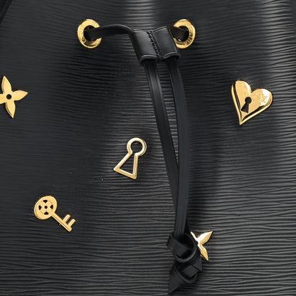 Louis Vuitton Epi Love Lock NeoNoe Black 9 of 12