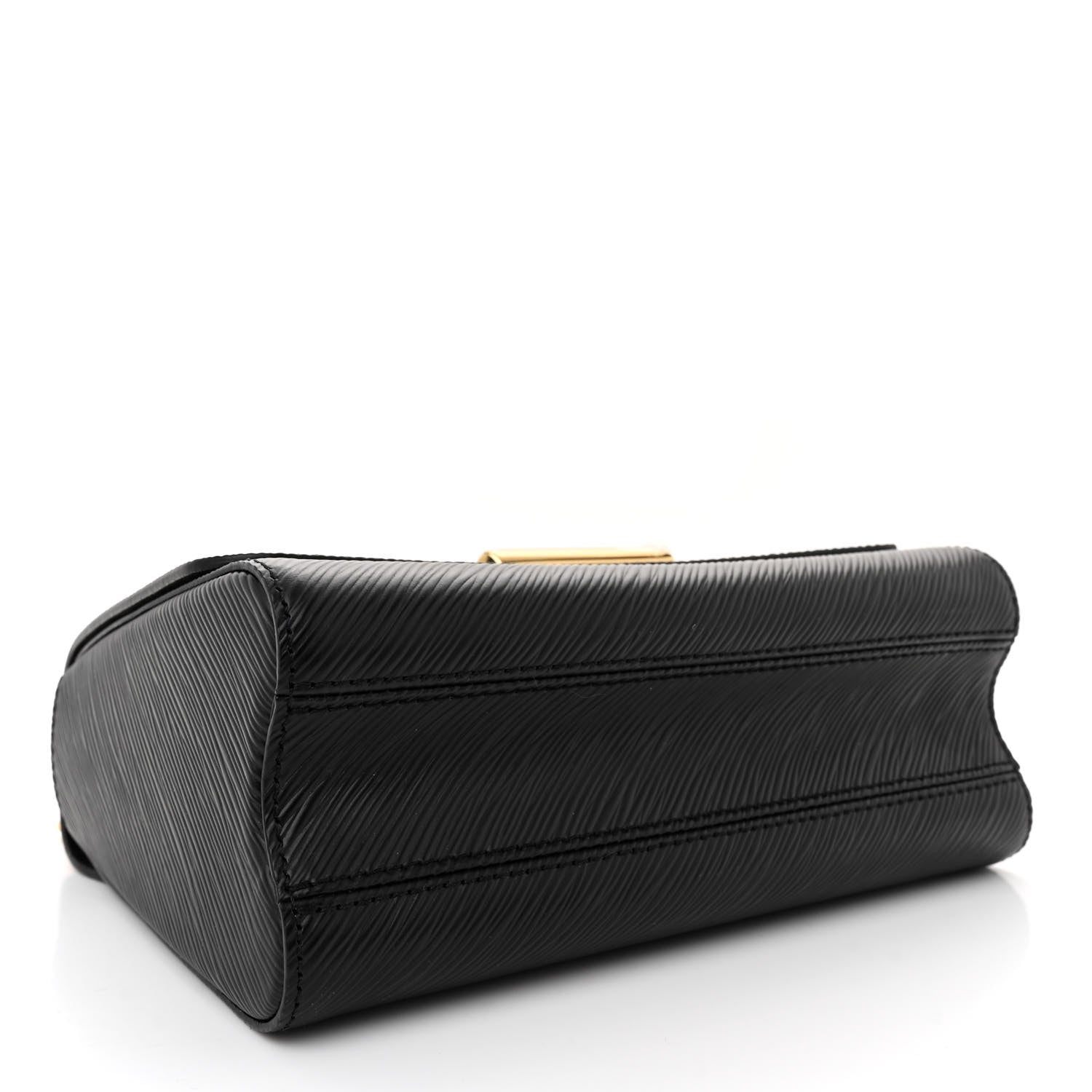 Louis Vuitton LOUIS VUITTON Epi Twist Shoulder Bag MM Black 4 of 11