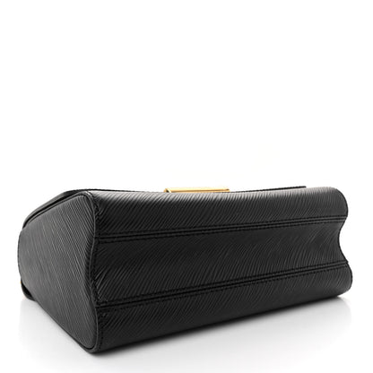 Louis Vuitton LOUIS VUITTON Epi Twist Shoulder Bag MM Black 4 of 11