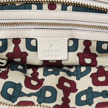 Gucci Calfskin Guccissima Large Signoria Tote Off White 5 of 13
